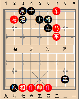 A双车双马类-定式02