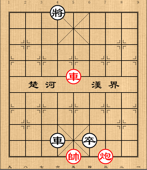 第525局 不敷自保（车炮巧和车卒）