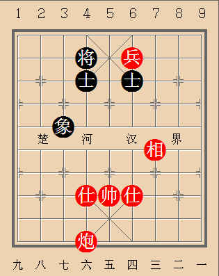 第413局 宁静待时（炮兵对双士单象）