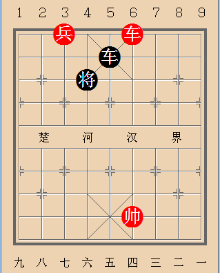 第398局 红車低兵巧胜黑单車