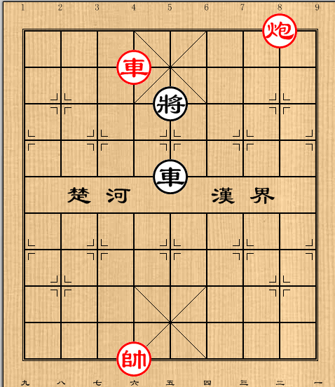 第1局车炮巧胜单车