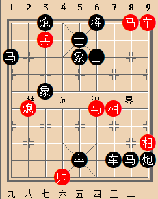 先轸免胄 红胜