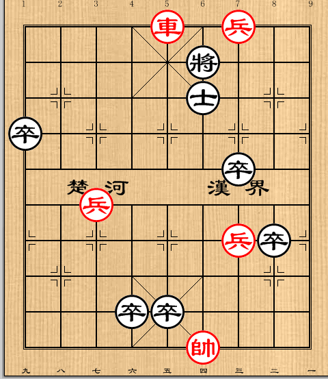 第102局 弱不敌强 红胜