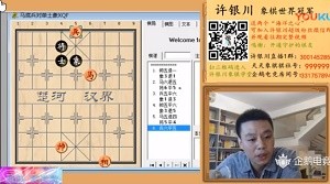 许银川6月19日直播，讲解了马底兵胜单士象的残局