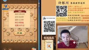 8月28日许银川直播，介绍了马炮士相全对炮士象全的残局