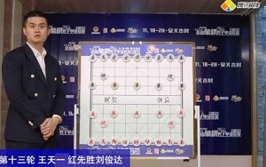 王天一点评象甲联赛第13轮与刘俊达的对局