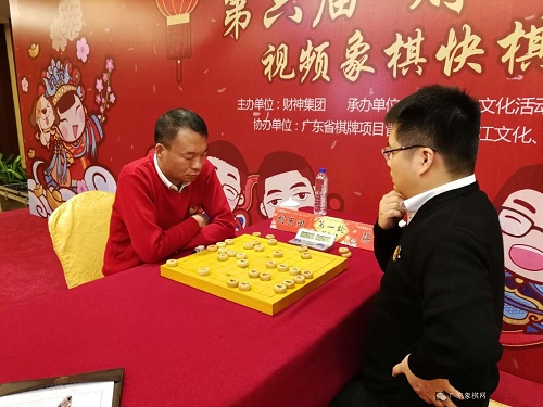 第六届财神杯胡庆阳大师先胜蒋川特级大师