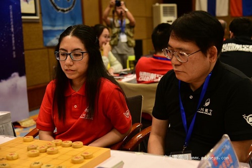 陈丽淳与日本棋手所司和晴获得冠军